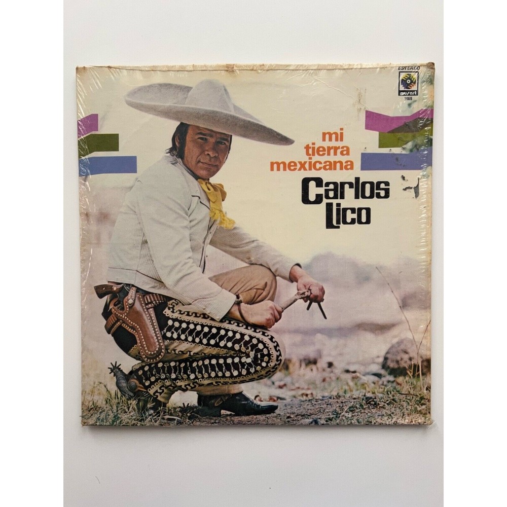 Carlos Lico Mariachi Oro Y Plata de Jose Chavez LP Mi Tierra Mexicana EX 1669